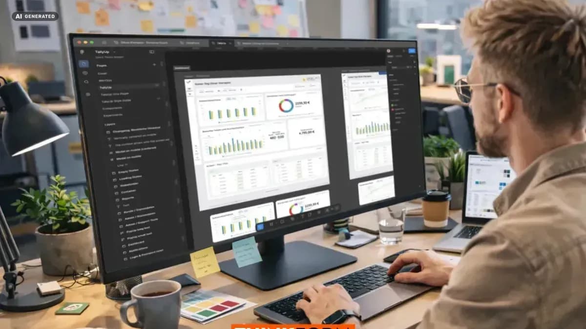 User Interface on Screen